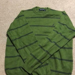 Nautica Green Crewneck Sweater